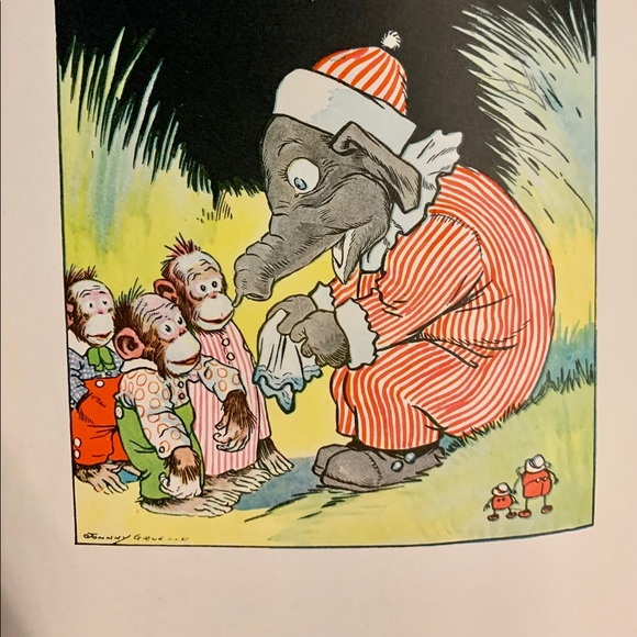 Eddie Elephant, by Johnny Gruelle - Picture 7 of 8